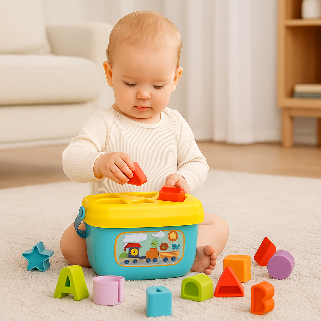 Cubo Montessori – Clasificar y Explorar