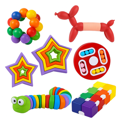 Kit Sensorial 6 en 1– Estimula sin Pantallas