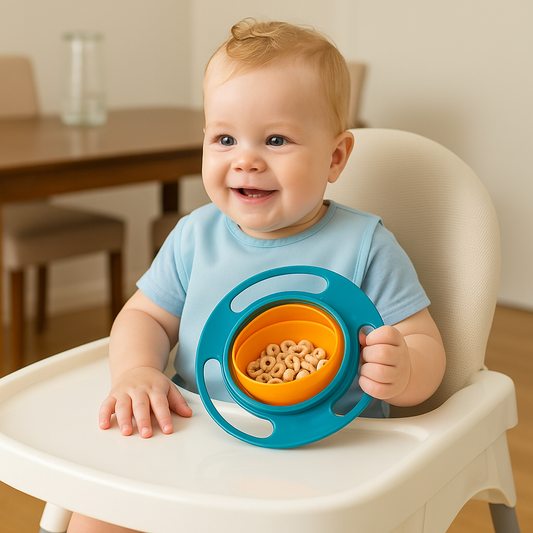 Plato Antiderrame Giratorio – Todo en su lugar